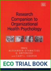 Research Companion to Organizational Health Psychology
