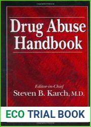 Drug Abuse Handbook