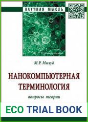 Нанокомпьютерная терминология. Вопросы теории