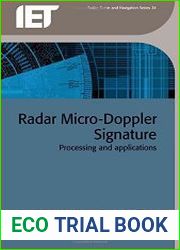 Radar Micro-Doppler Signatures Processing and Applications