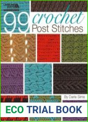 99 Crochet Post Stitches