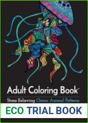 Adult Coloring Book. Ocean Animal Patterns