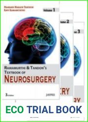 Ramamurthi And Tandon|s Textbook of Neurosurgery (3 volumes set) 3rd Edition