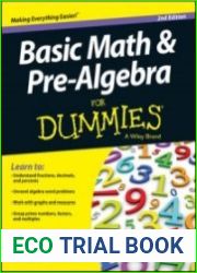 Basic Math & Pre-Algebra For Dummies, 2nd Edition