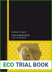 Anaximander A Re-assessment