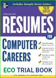 Resumes for Computer Careers, 3rd Edition
