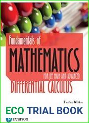 Fundamentals of Mathematics Differential Calculus