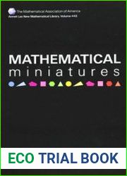 Mathematical Miniatures