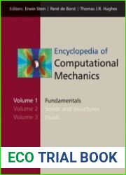 Encyclopedia of Computational Mechanics