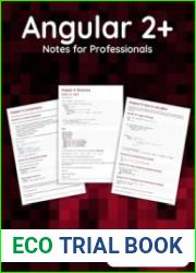 Angular 2+ Notes for Professionals