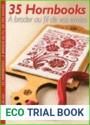 35 Hornbooks A broder au fil de vos envies