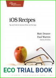 iOS Recipes Tips and Tricks for Awesome iPhone and iPad Apps