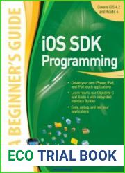 iOS SDK Programming A Beginner’s Guide