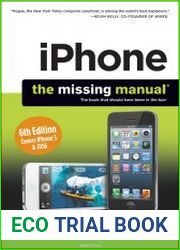 iPhone The Missing Manual