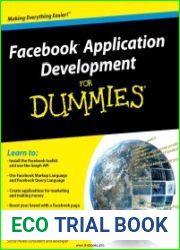 Facebook Application Development For Dummies