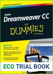 Dreamweaver CC For Dummies