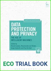 Data Protection and Privacy The Age of Intelligent Machines