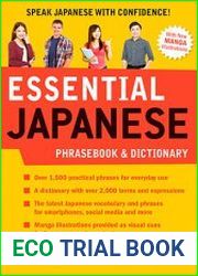 Essential Japanese Phrasebook & Dictionary Speak Japanese with Confidence!