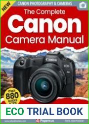 The Complete Canon Camera Manual - 3rd Edition, 2023