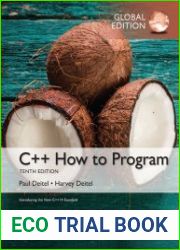 C++ How to Program (Early Objects Version), 10th Global Edition