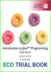 Introduction to Java Programming, Brief Version, Global 11th Edition
