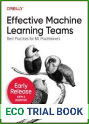 Effective Machine Learning Teams Best Practices for ML Practitioners (Fifth Early Release)