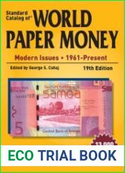 Standard Catalog of World Paper Money Modern Issues 1961-Present, 19th Edition