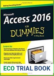 Access 2016 For Dummies