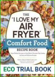 The "I Love My Air Fryer" Comfort Food Recipe Book - BOOKS - COOKING