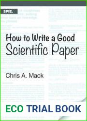 How to Write a Good Scientific Paper