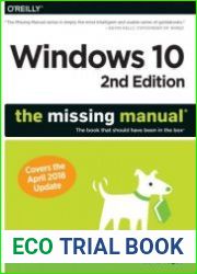 Windows 10 The Missing Manual The book that should have been in the box, 2nd Edition