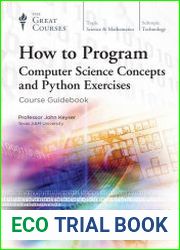 How to Program Computer Science Concepts and Python Exercises