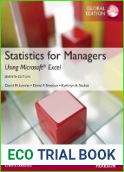 Statistics for Managers Using Microsoft Excel, 7th edition