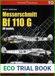 Messerschmitt Bf 110 G All Models (Kagero Topdrawings 10)