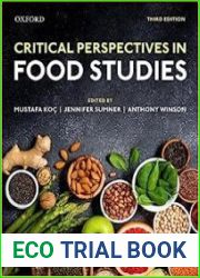 Critical Perspectives in Food Studies, Third Edition