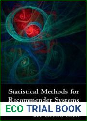 Statistical Methods for Recommender Systems