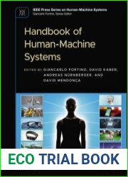 Handbook of Human-Machine Systems - BOOKS - EQUIPMENT