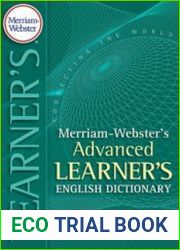 Merriam-Webster|s Advanced Learner|s English Dictionary