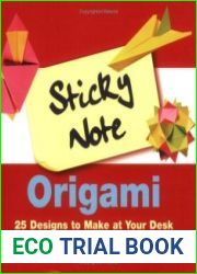 Sticky Note Origami