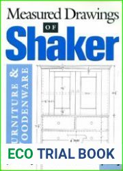 Measured Drawings of Shaker Furniture and Woodenware
