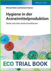Hygiene in der Arzneimittelproduktion Sterile und nicht-sterile Arzneiformen
