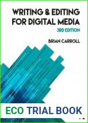 Writing and Editing for Digital Media