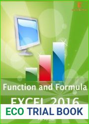 Function and Formula Excel 2016
