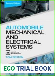 Automobile Mechanical and Electrical Systems, Second Edition