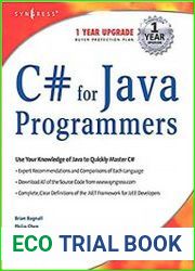 C# for Java Programmers