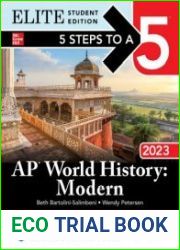 5 Steps to a 5 AP World History Modern 2023, Elite Student Edition