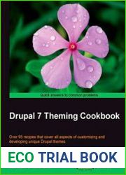 Drupal 7 Theming Cookbook