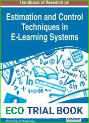 Handbook of Research on Estimation and Control Techniques in E-Learning Systems