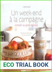 Un week-end a la campagne a broder au point de croix