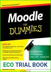 Moodle For Dummies